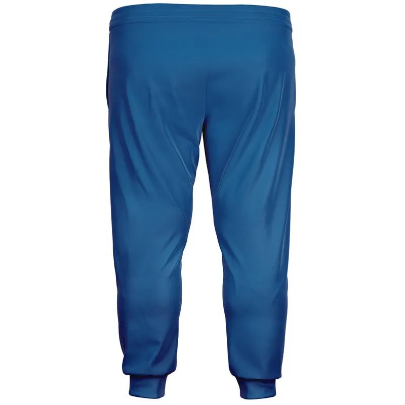 Shaded Blue Joggers | Unisex | with PLUS sizes | C100M50Y0K30